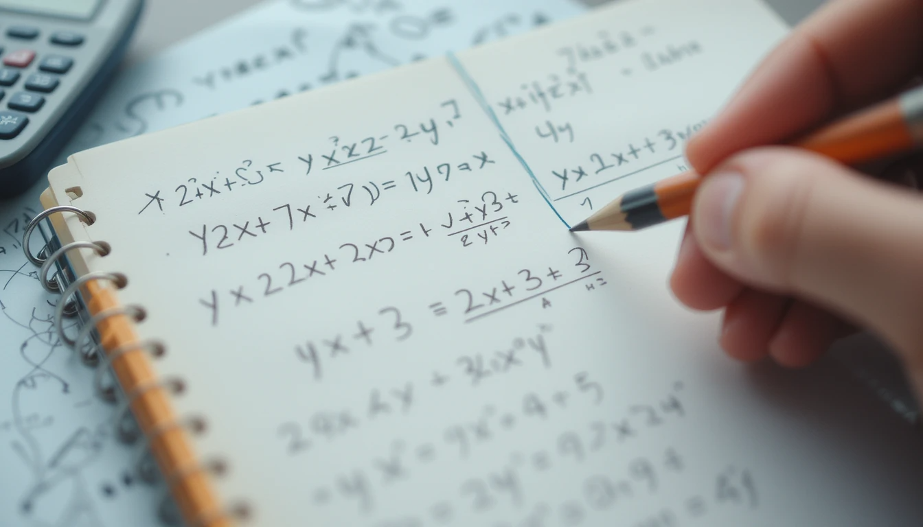 Solving Quadratic Simultaneous Equations Using Substitution