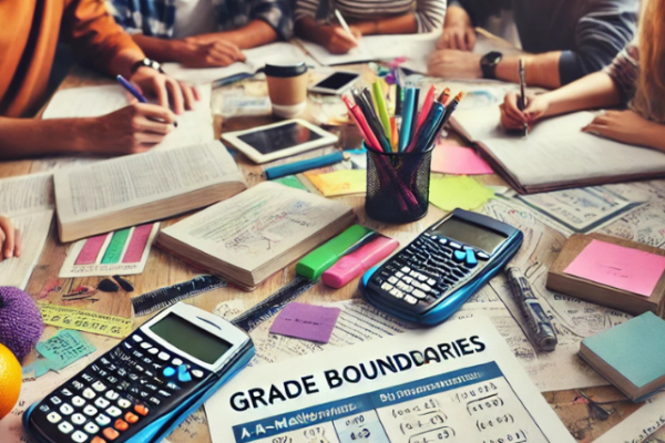 maths genie a level grade boundaries