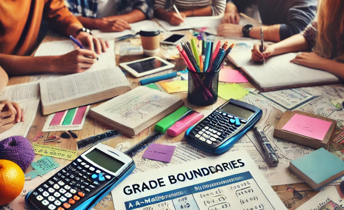 maths genie a level grade boundaries